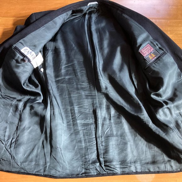 Zanetti Cashmere and Wool Blazer Men's size US 40 S 50 S Italian - Picture 5 of 10